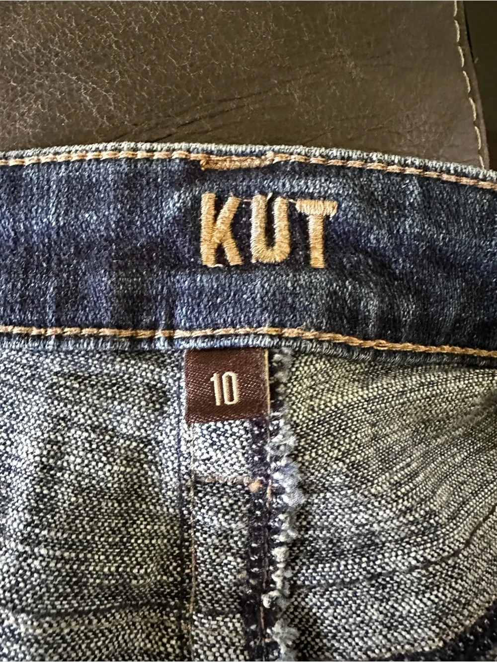 Kut from the Kloth Blue Straight-Leg Women’s Jeans